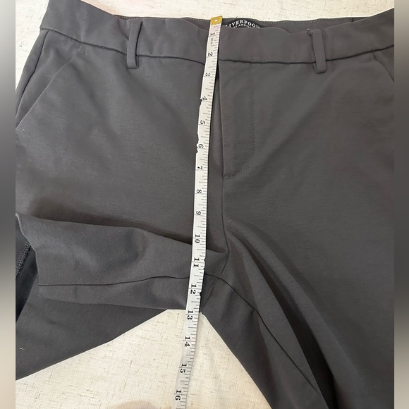 Liverpool Kelsey Bermuda Trouser Knit Black Size - Picture 8 of 11